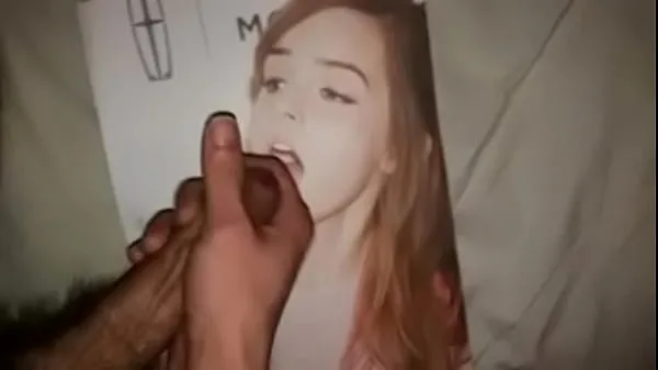 My huge cum tribute to Emma Watson(one month without cum Phim mới mới