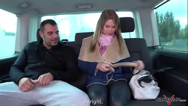 New Blonde doesnt understand stranger in van and come inside where fucked hard fresh Movies