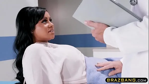 Nya Doctor cures huge tits latina patient who could not orgasm färska filmer