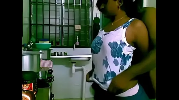See maid banged by boss in the kitchen Filem baharu baharu