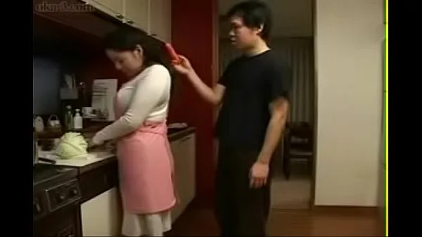 New Hot Japanese Asian step Mom fucks her in Kitchen fresh Movies