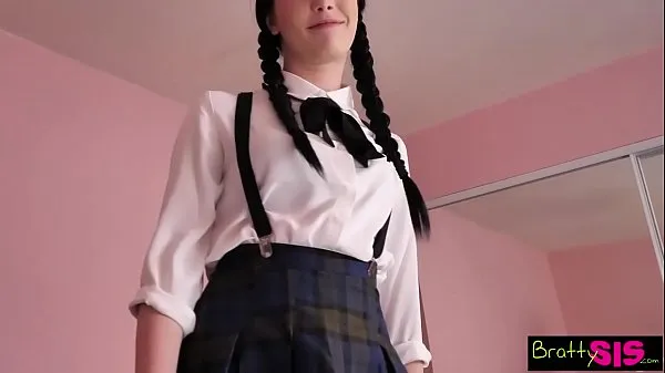 Nové Bratty step Sis - Quick Ride On Brother's Huge Cock Before Class S5:E1 nové filmy