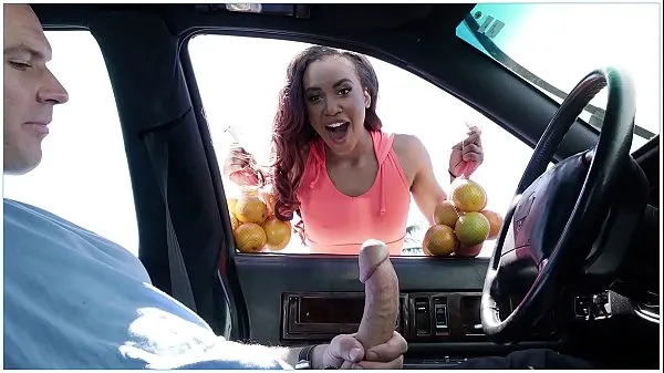 BANGBROS - Sean Lawless Buys Oranges From Sexy Black Street Vendor Demi Sutraأفلام جديدة جديدة