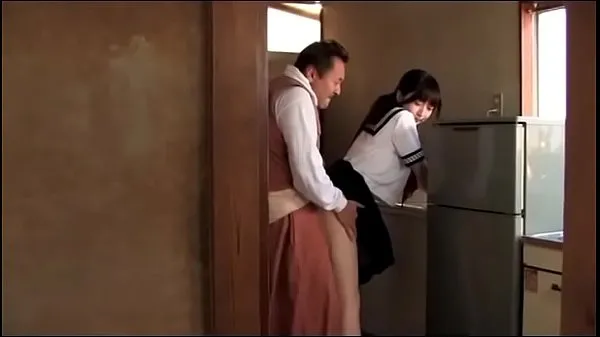 Japanese takes care of her father (See moreأفلام جديدة جديدة