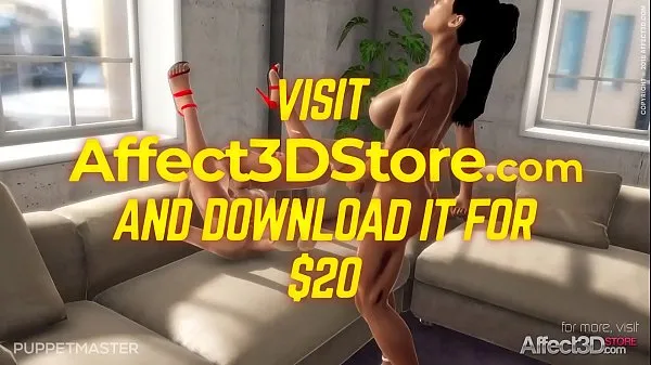 Nieuwe Hot futanari lesbian 3D Animation Game nieuwe films