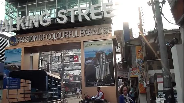 Walking Street Day Pattaya Thailand Filem baharu baharu