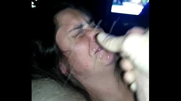 Nye Wife getting a very huge facial cumshot. And didn't like it friske film