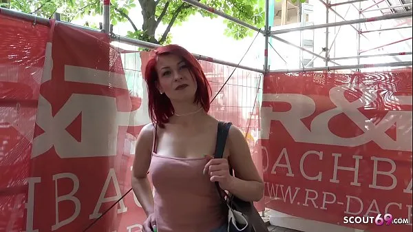 新的 GERMAN SCOUT - Redhead Teen Jenny Fuck at Casting 新鲜电影
