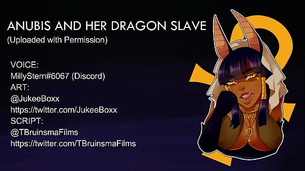 New ANUBIS AND HER DRAGON SLAVE ASMR fresh Movies