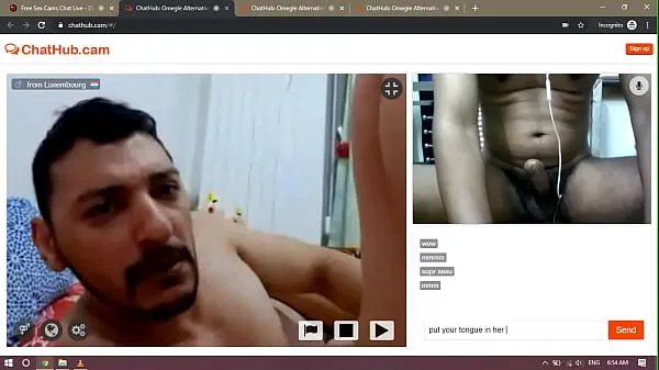 Nye Man eats pussy on webcam ferske filmer