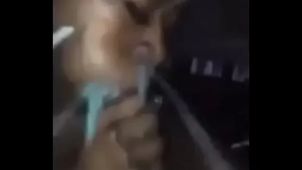 Exploding the black girl's mouth with a cum Film baru yang segar