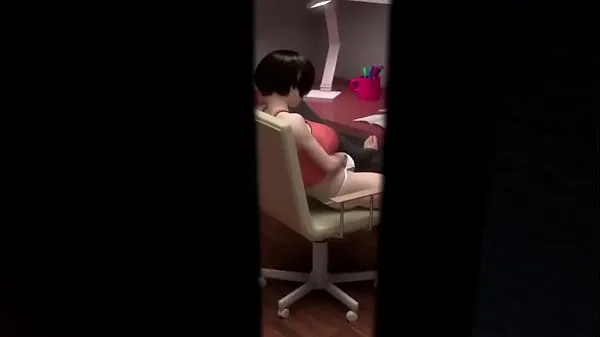Nya 3D Hentai | Sister caught masturbating and fucked färska filmer