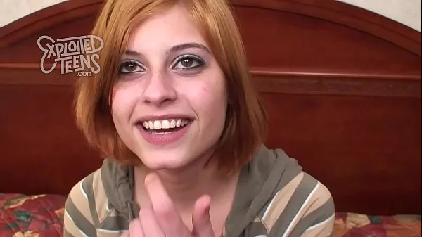 New Tiny redheaded teen tries to deep throat a fat dick fresh Movies