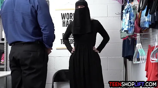 New Muslim teen thief Delilah Day exposed and exploited after stealing fresh Movies