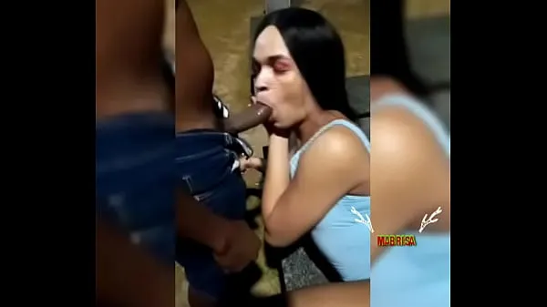 Novi Sucking strangers' cock on the beach at Jardim de Allah in Salvador sveži filmi