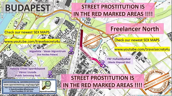 Nuevas Mapa de prostitución callejera de Budapest, Hungría, con indicación de dónde encontrar trabajadores callejeros, autónomos y burdeles. te mostramos el Bar, la Vida Nocturna y el Barrio Rojo de la Ciudadpelículas nuevas