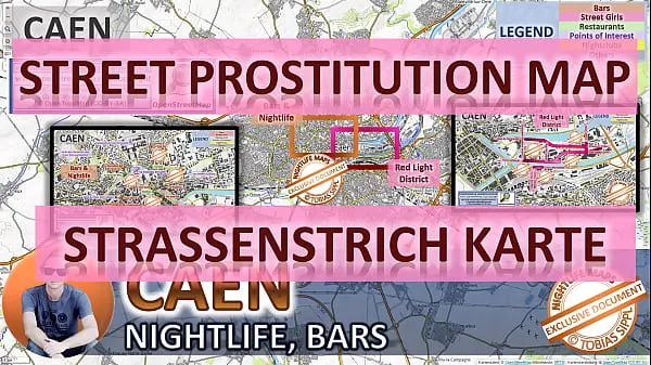 Nuevas Mapa de prostitución callejera de Caen, Francia, con indicación de dónde encontrar trabajadores callejeros, autónomos y burdeles. También te mostramos el Bar, la Vida Nocturna y el Barrio Rojo de la Ciudadpelículas nuevas