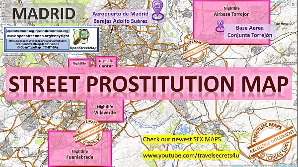Nuevas Mapa de prostitución callejera de Madrid, España, España, España con indicación de dónde encontrar trabajadores callejeros, autónomos y burdeles. También te mostramos el Bar, la Vida Nocturna y el Barrio Rojo de la Ciudadpelículas nuevas