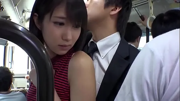 Sexy japanese chick in miniskirt gets fucked in a public bus Phim mới mới