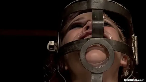 Novi Gagged slave in extreme device bondage sveži filmi