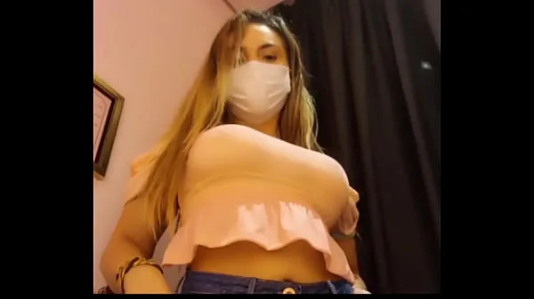 New I was catched on the fitting room of a store squirting my ted... twitter: bolivianamimi fresh Movies
