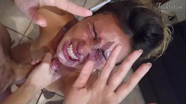 Nye Girl orgasms multiple times and in all positions. (at 7.4, 22.4, 37.2). BLOWJOB FEET UP with epic huge facial as a REWARD - FRENCH audio friske film