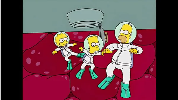 Nuevas Homer y Marge teniendo sexo bajo el agua (Hecho por Sfan) (Nueva introducciónpelículas nuevas
