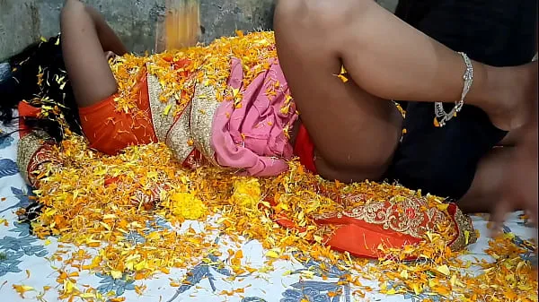 Neue Der Schwager des Nachbarn fickte die Schwägerin, indem er sie auf Blumen legte. Hindi-Audiofrische Filme