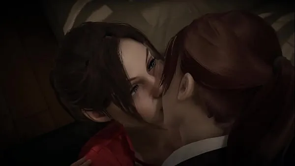 Resident Evil Double Futa - Claire Redfield (Remake) and Claire (Revelations 2) Sex Crossover Phim mới mới