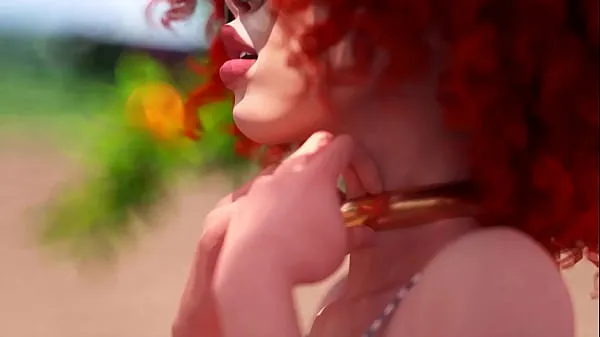 Új Futanari - Beautiful Shemale fucks horny girl, 3D Animated friss filmek