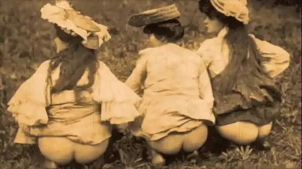 Nowe Vintage Lesbians 'Victorian Peepshowświeże filmy