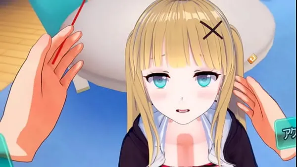 New Eroge Koikatsu! VR version] Cute and gentle blonde big breasts gal JK Eleanor (Orichara) is rubbed with her boobs 3DCG anime video fresh Movies