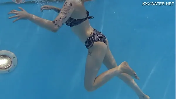New Cute blonde Finnish pornstar Mimi Cica underwater fresh Movies