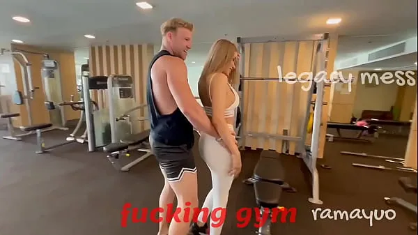 LEGACY MESS: Fucking Exercises with Blonde Whore Shemale Sara , big cock deep anal. P1 Filem baharu baharu