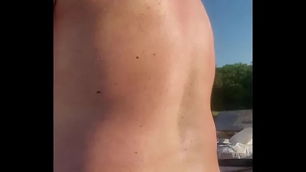 New Str8 sexy naked on Boat with Sildo up pink bitthole fresh Movies