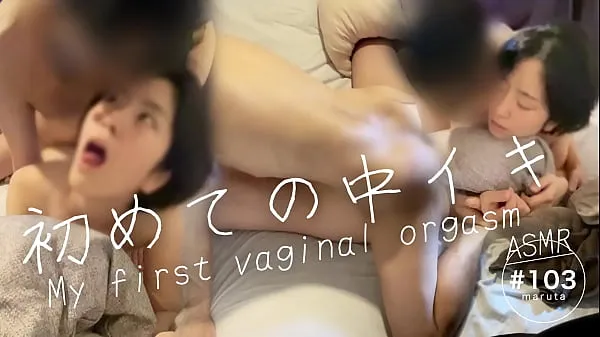 Congratulations! first vaginal orgasm]"I love your dick so much it feels good"Japanese couple's daydream sex[For full videos go to Membership Phim mới mới