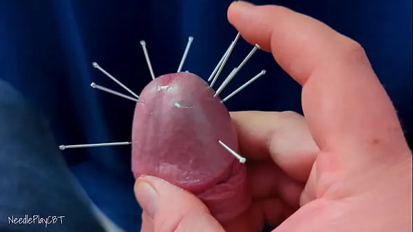 New Ruined Orgasm with Cock Skewering - Extreme CBT, Acupuncture Through Glans, Edging & Cock Tease fresh Movies