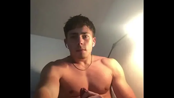 New Hot fit guy jerking off his big cock fresh Movies