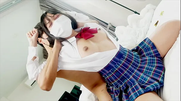 Neue Japanisches Studentenmädchen unzensierter Hardcore-Fickfrische Filme