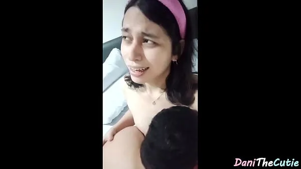 नई beautiful amateur tranny DaniTheCutie is fucked deep in her ass before her breasts were milked by a random guy ताज़ा फिल्में