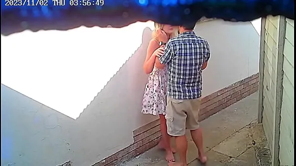 새로운 영화Cctv camera caught couple fucking outside public restaurant 신선한 영화