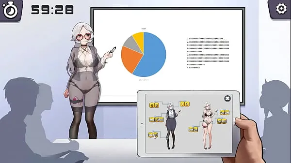 Nye Silver haired lady hentai using a vibrator in a public lecture new hentai gameplay ferske filmer