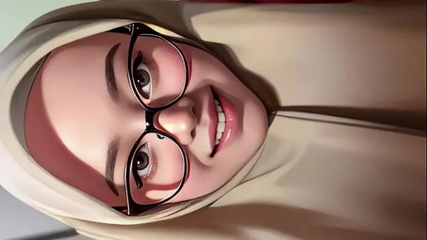 Nové hijab girl shows off her toked nové filmy