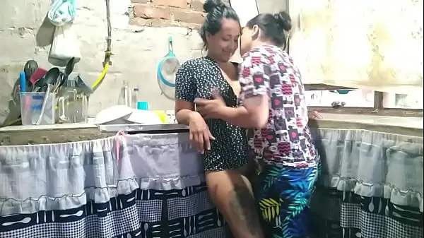 Since my husband is not in town, I call my best friend for wild lesbian sex Phim mới mới