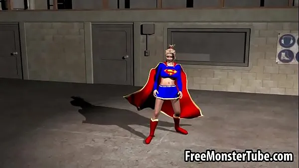 Νέες Foxy 3D cartoon Supergirl riding a rock hard cock νέες ταινίες